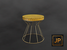 Second Spaces - Live Loud - side table yellow