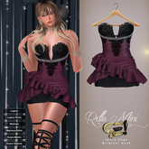 Son!a-Edge Rella Mini dress Jet-Wine