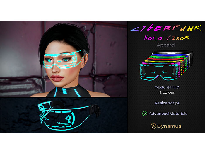 Dynamus - Cyberpunk Holo Visor