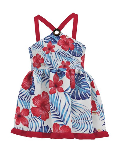 @BB@ Tropical Dress - Red