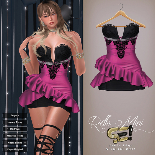 Son!a-Edge Rella Mini dress Jet-Bubble