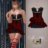 Son!a-Edge Rella Mini dress Jet-Red