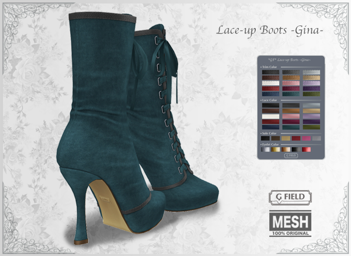 Boots Necklace by Gina