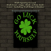 Wall Tapestry Go Luck