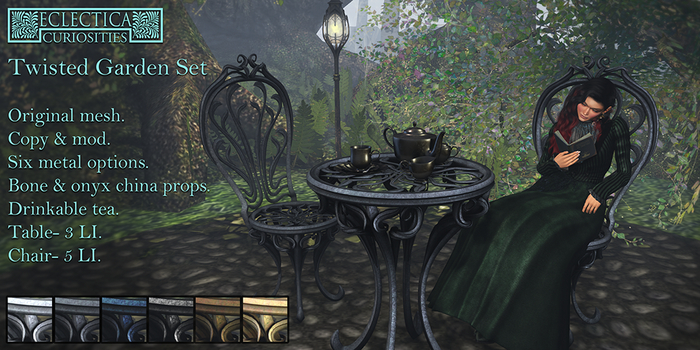 Eclectica Curiosities- Twisted Garden Set