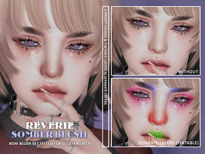 [REVERIE] Somber Blush [BOM/LelutkaEvoX]