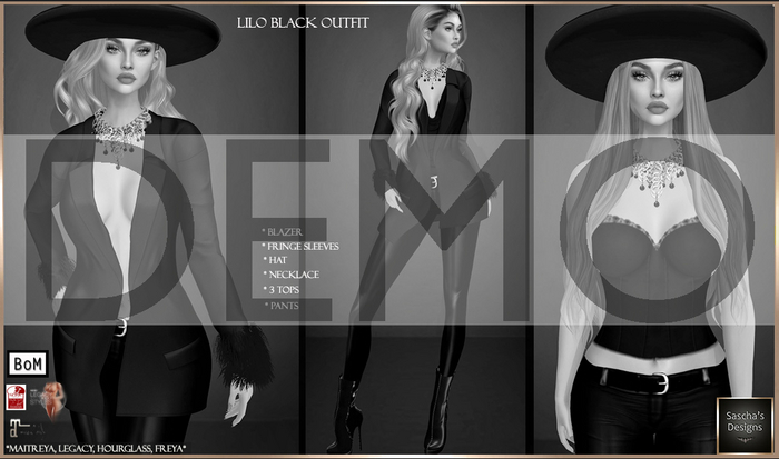 SAS - DEMO Lilo Outfit (MB & BoM)