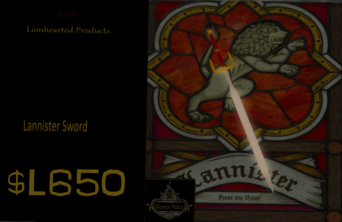 Lannistar Sword 