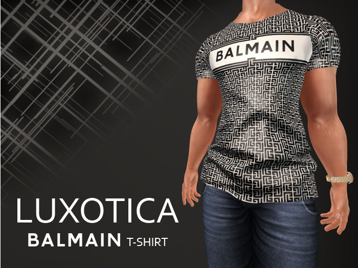 LUXOTICA - Balmon Pattern T-Shirt