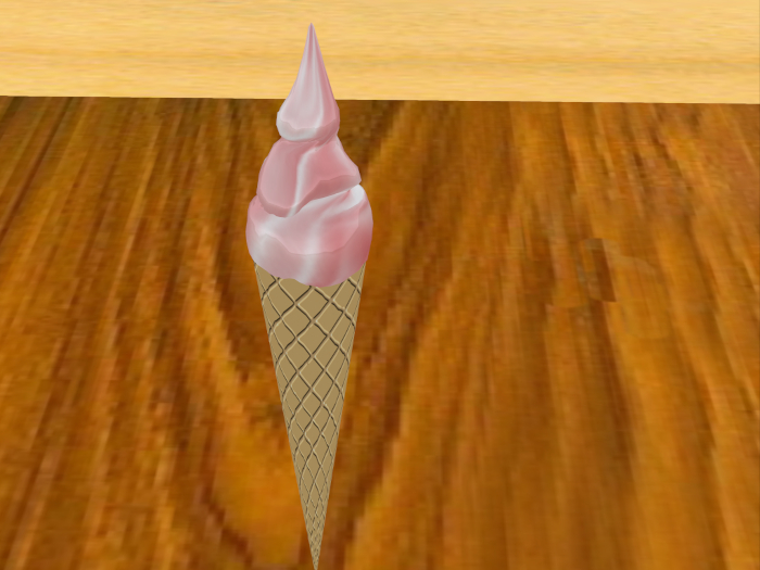 Mama's Kitchen Strawberry Soft Ice Cream