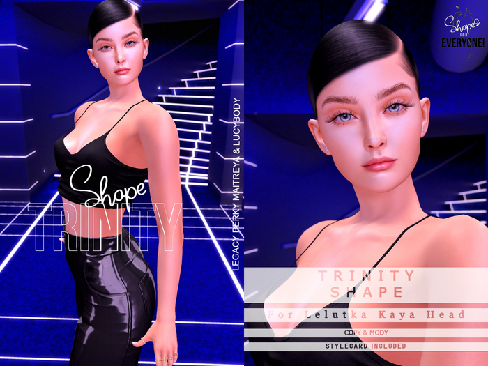 Shape Trinity for Lelutka kaya head & LEGACY-MTY-LUCYBODY
