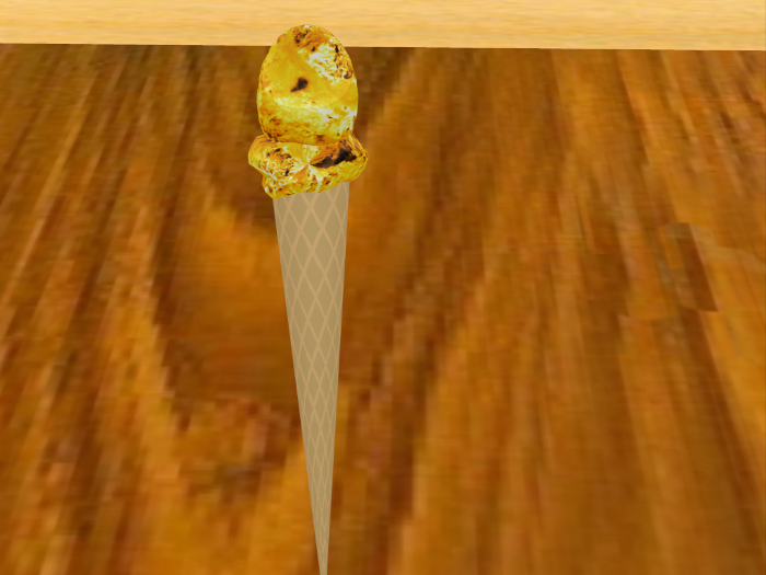 Mama's Kitchen Lemonade Ice Cream Cone