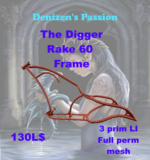 The Digger Rake 60 Frame