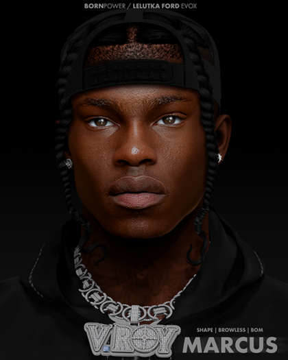 //BP. MARCUS SKIN (EVOX) ROUGE - Lelutka