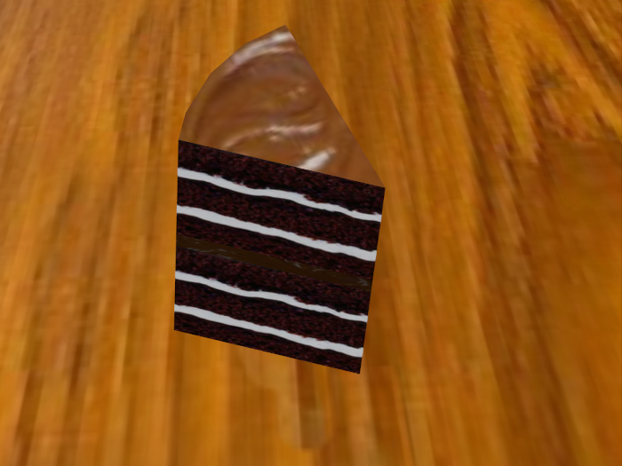 Mama's Kitchen Chocolate Cake Slice