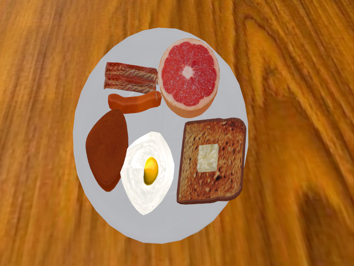 Mama's Kitchen Breakfast plate