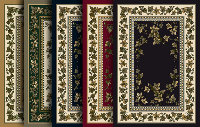 ^Dejavu^ Full Perm Rug Texture 132