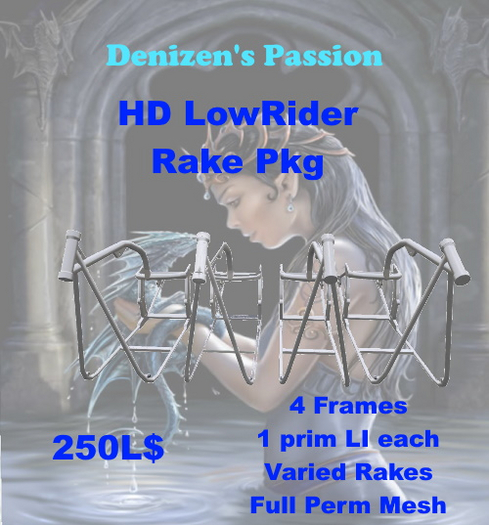 HD LowRider HT Rake Pkg