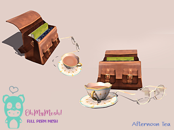 OhMyMesh! Afternoon Tea - Full Perm Mesh
