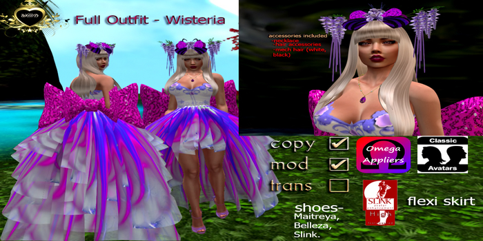Full Outfit- Wisteria