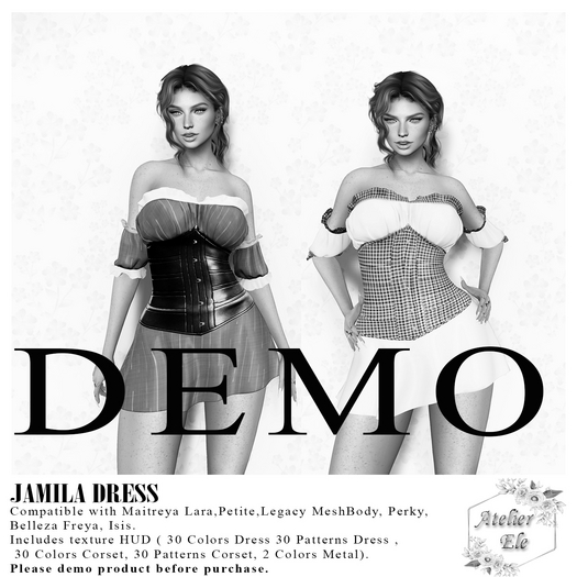 * DEMO *  {AE} JAMILA DRESS