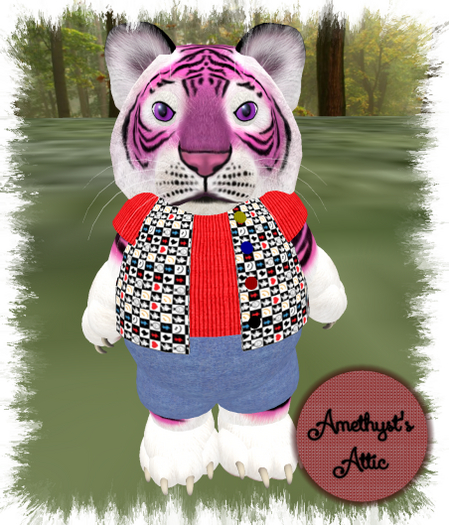 AA-Card Shark Shorts Set-Tinies