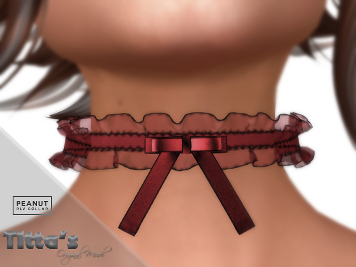 Collar Ribbon RLV .:TITTA'S ORIGINAL MESH:.
