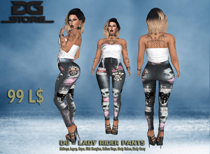 DG - Lady Rider Pants - Box