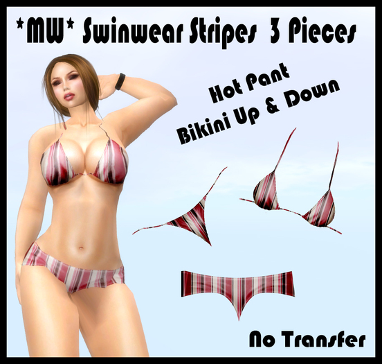 *MW* Stripes Bikini