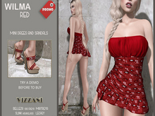 SEXY OUTFIT MESH  MOD. WILMA - CREATED BY VIZZANI.