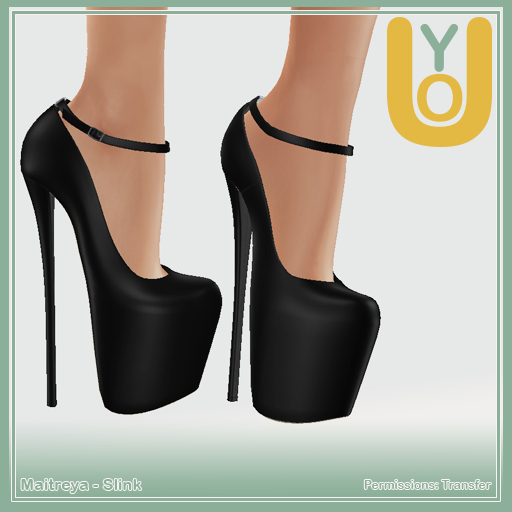 (((!!YOU!!))) - Platform Shoes:: Black