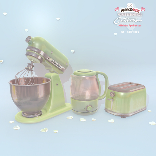 MAKOKOI . Catherine Kitchen Appliances . Mint