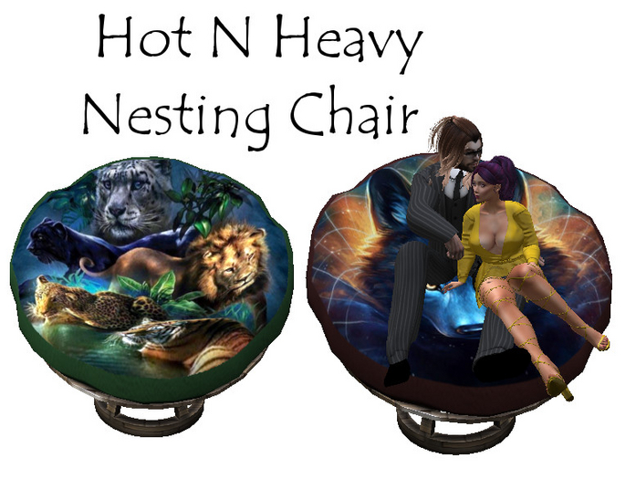 Hot N Heavy - Nesting Chair Cat 2