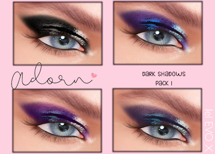 .ADORN. Dark Shadows - Pack 1{HUD}