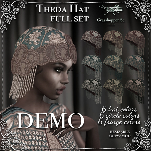 Grasshopper St Theda Hat DEMO