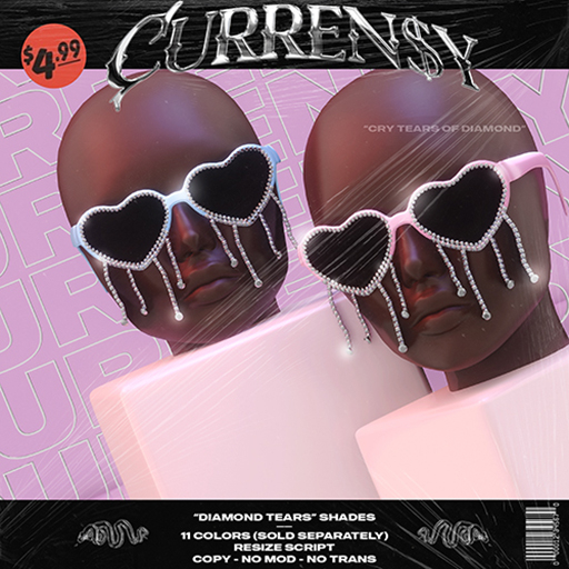 C$ - Diamond Tears Shades - Moss - Unpacker