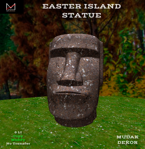 MUDAK DEKOR - EASTER ISLAND STATUE