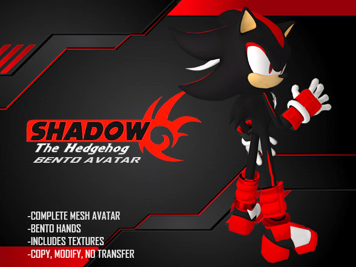 ◁.:CQ:. Shadow Hedgehog Bento Avatar▷