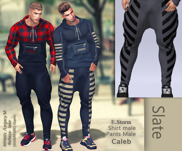E.Storm Pants Male. Caleb Slate