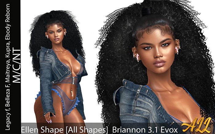 Ellen Shape [All Shapes]  Briannon 3.1 Evox