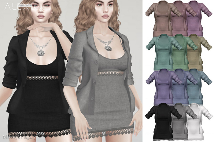 59%SALE!!!Lazy Sunday -ALEX- Set Amber / Maitreya / Legacy FATPACK