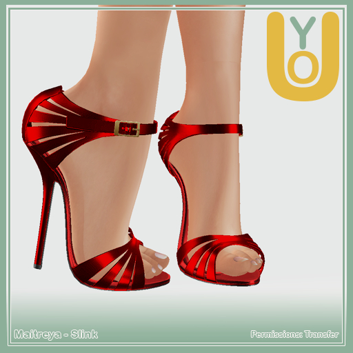 (((!!YOU!!))) D'orsay Shoes:: Red