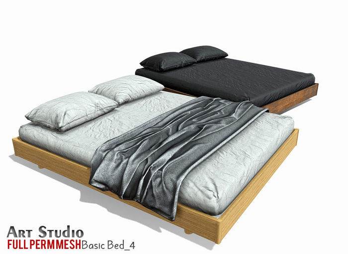 Art Studio.FULL PERM \\ Basic Bed_4