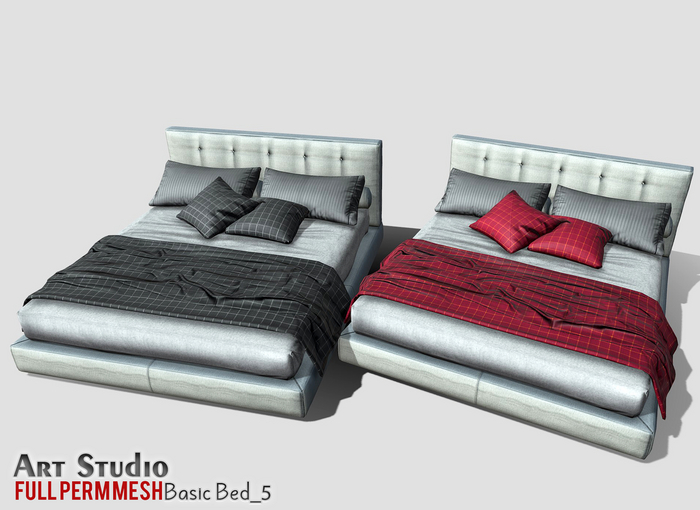 Art Studio.FULL PERM \\ Basic Bed_5
