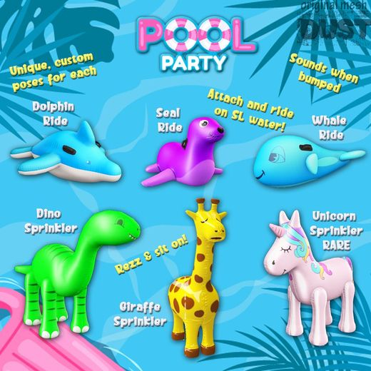 DUST: Inflatable Giraffe Sprinkler