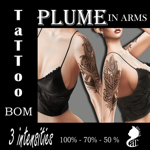 ::: BlackCat TaTToo ::: PLUME IN ARMS