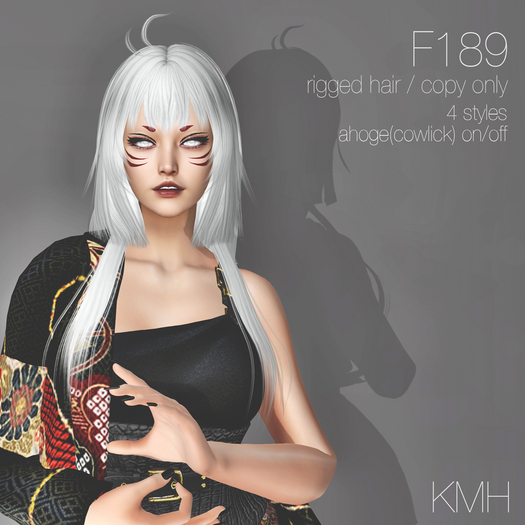 KMH - Hair F189 Colorful pack(add)