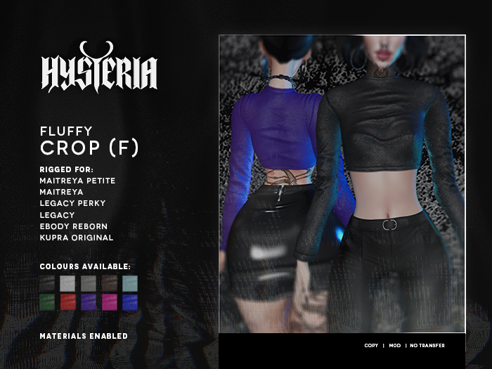 H! Fluffy Crop (f) FATPACK 