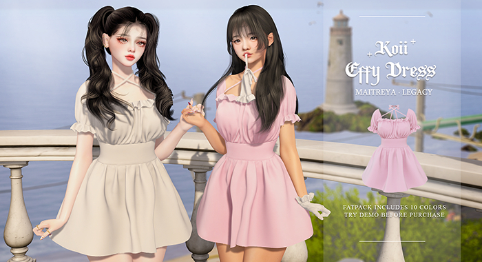 +Koii+ Effy Dress / Black