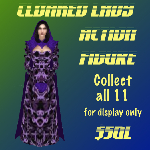 The Cloaked Lady Action Figure